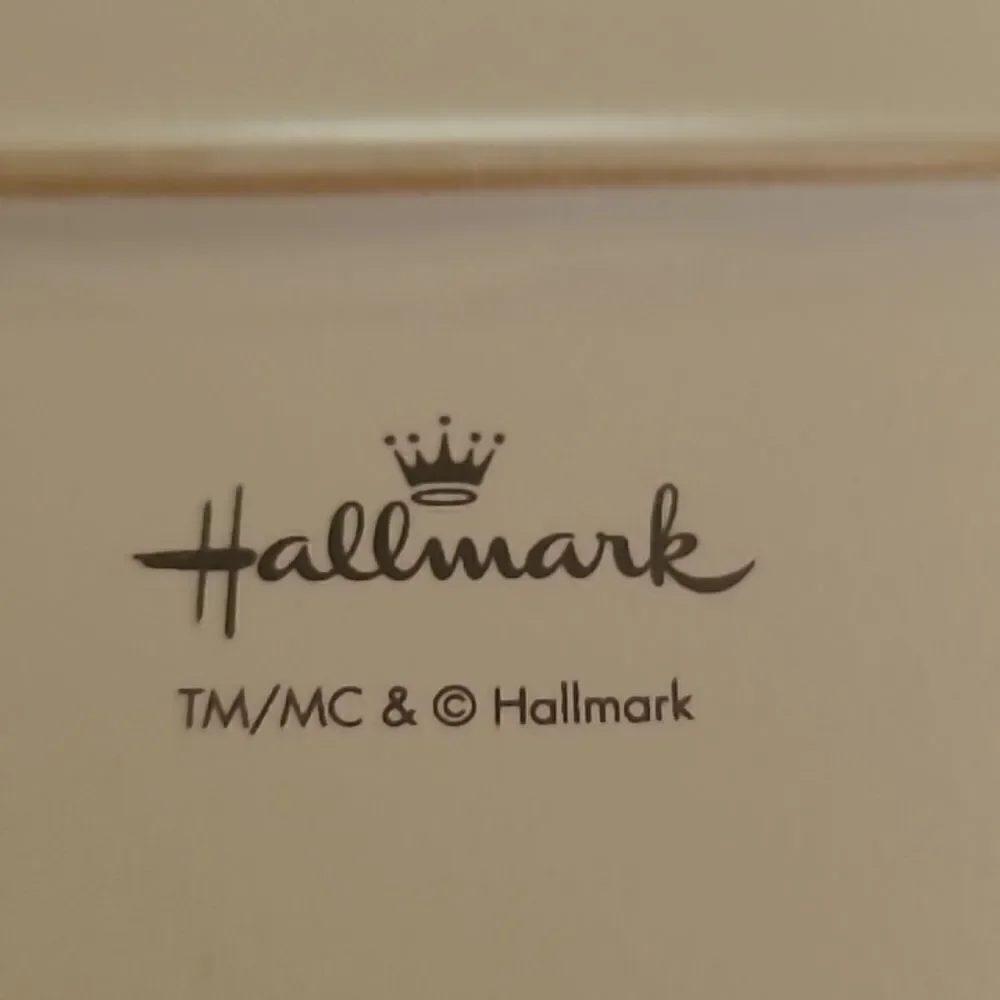 Hallmark Salt and Pepper Shakers and Tray